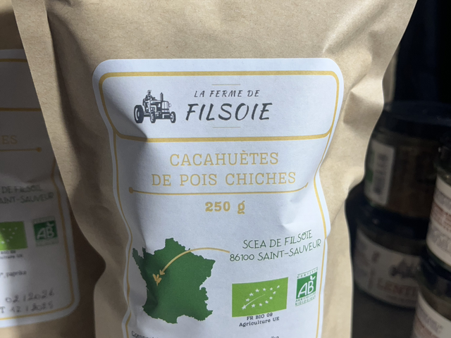 Cacahuètes de pois chiches 