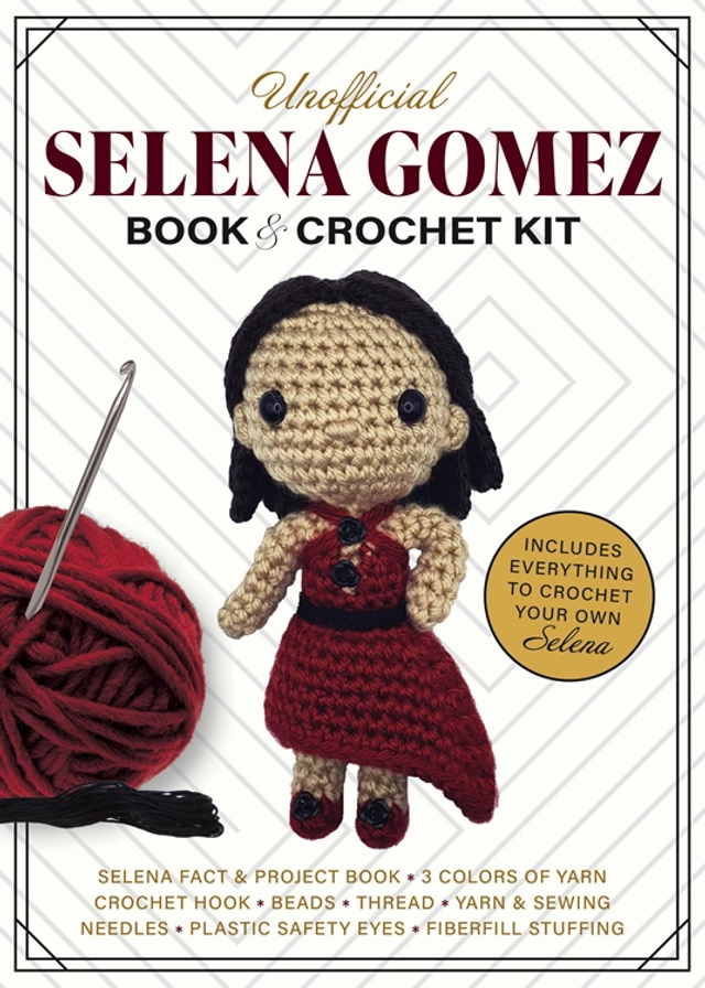 Unofficial Selena Gomez Book and Crochet Kit