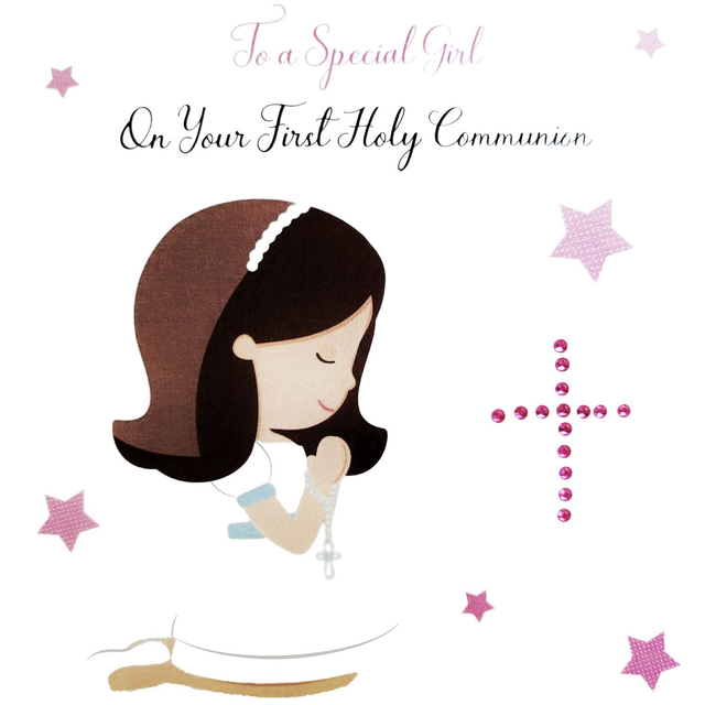 Holy Communion Square Alt - Girl