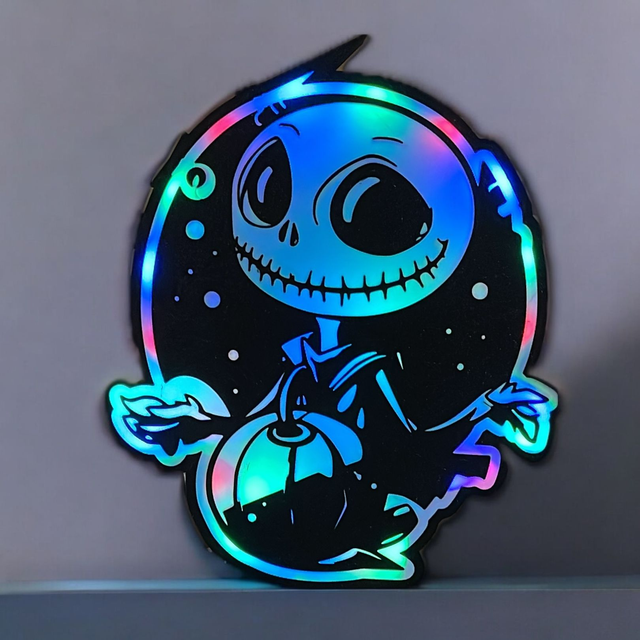 Lampe LED Jack Skellington - Ambiance Halloween Enchantée ! 