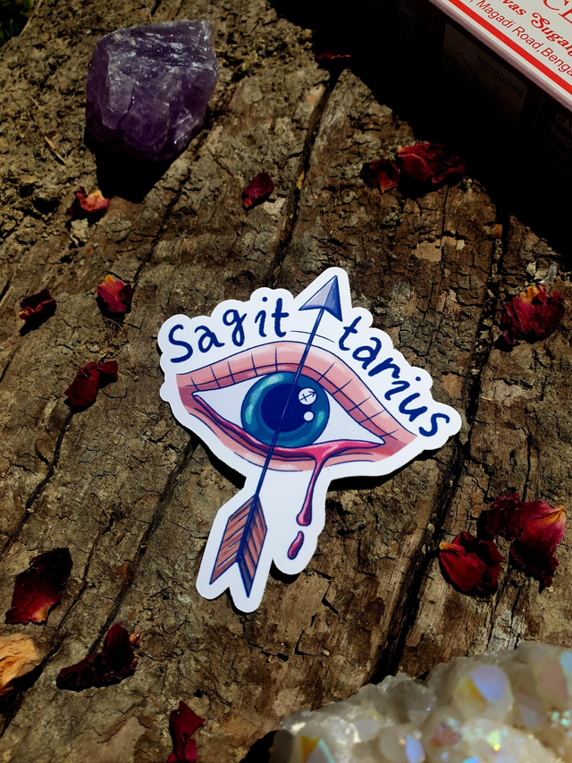 Sagittarius Single Sticker