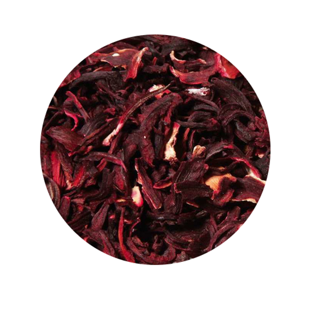 Fleurs d'hibiscus BIO Prix / 100g