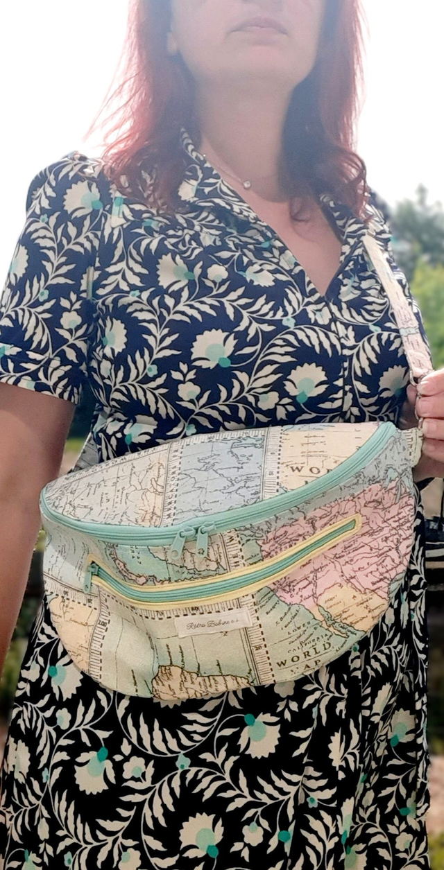 Luella - Le sac banane carte en couleur