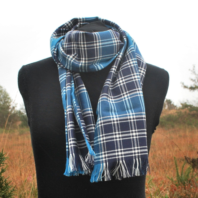 Echarpe Courte MacDonald Lord Isles Blue