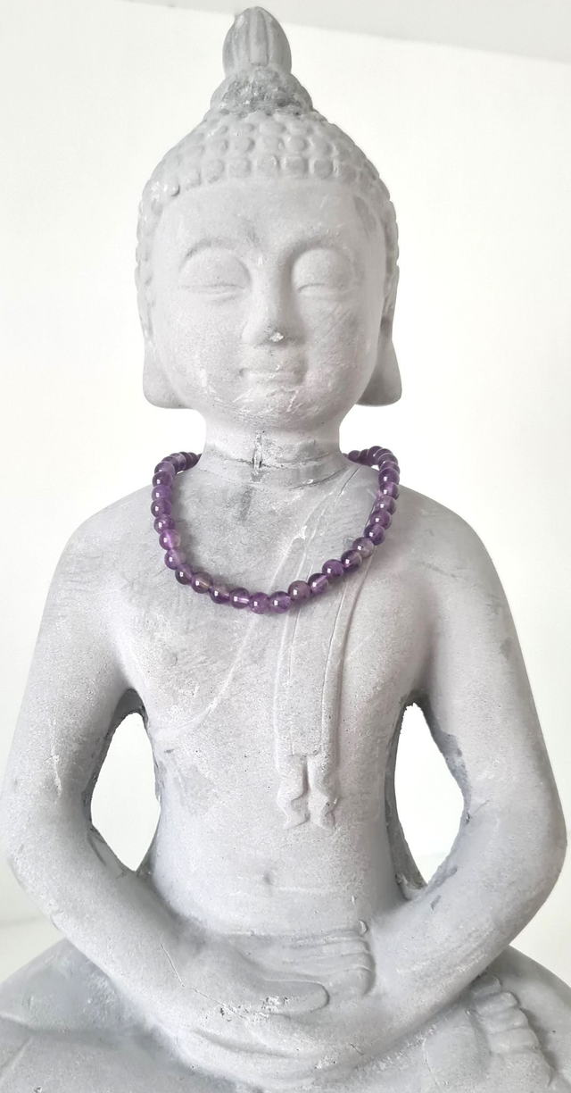 Bracelet Améthyste 4mm