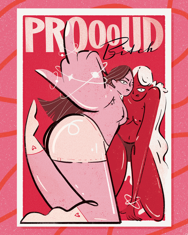 PROUD BITCH - FUCK