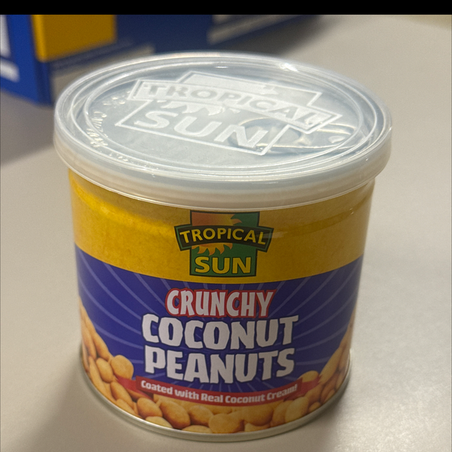 Tropical Sun Crunch Coconut Peanuts 165g
