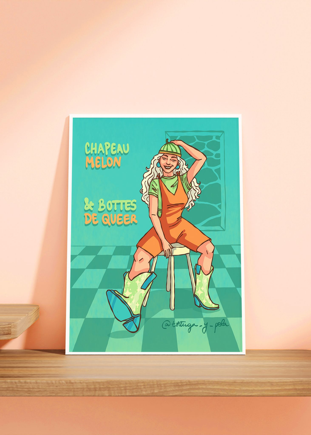 Chapeau Melon et Bottes de Queer