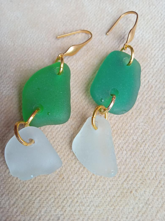 Orecchini Sea Glass 14