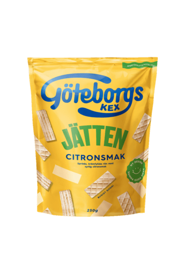 Göteborgs Kex Jätten Citron - 250g