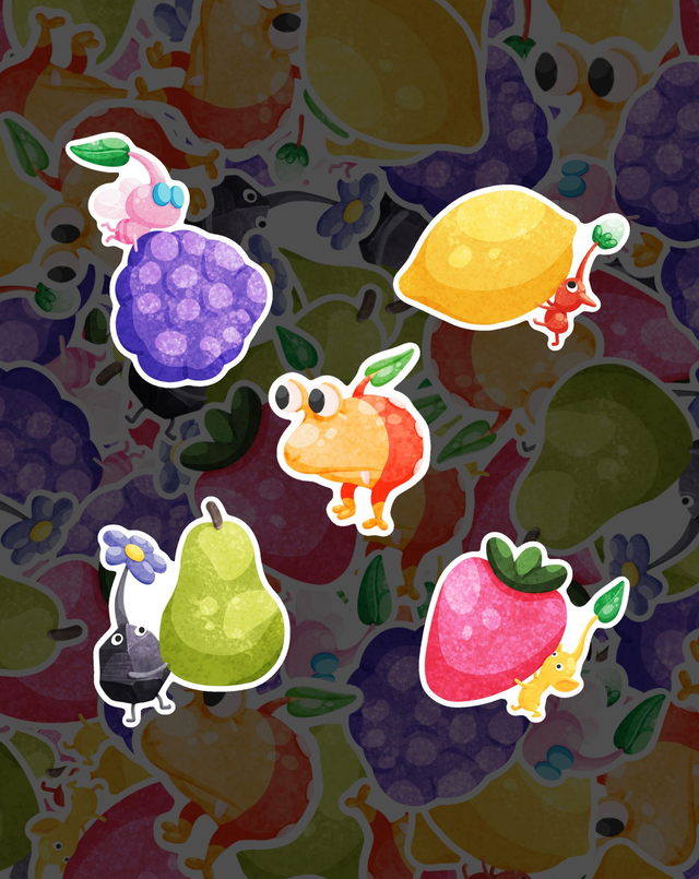 Stickers Pikmin