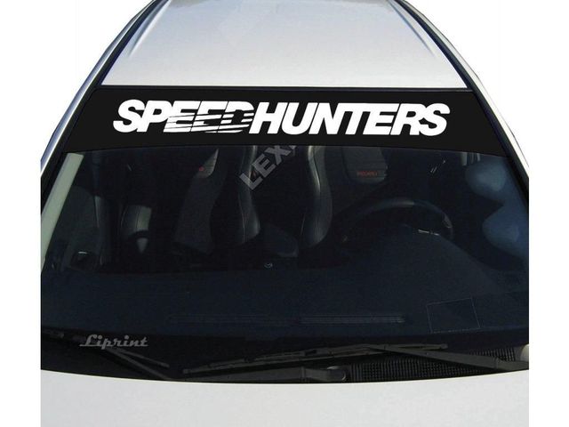 Speed hunters windscreen sticker 