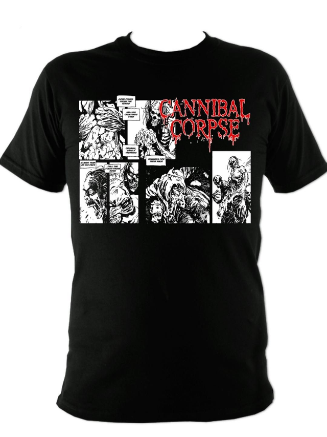 Cannibal Corpse Comic Strip T-shirt