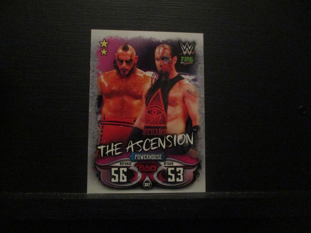 The Ascension - Tag Teams Slam Attax Live Original Trading Card #327