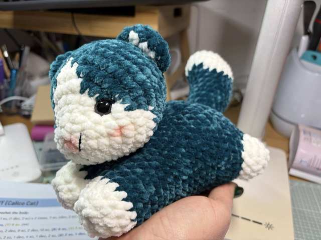 Chaton joueur – Version Velours & Version Fluffy 🐱