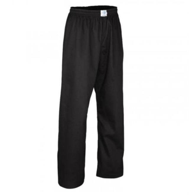 Kids/ Juniors Black Kickboxing Trouser