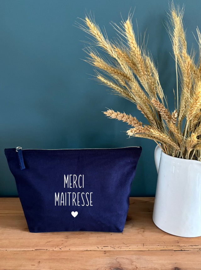Trousse &quot;Merci maîtresse&quot;