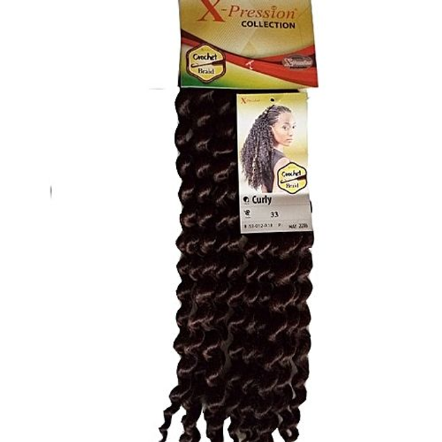 Xpression Curly Braid 40″ (Crochet Braid)