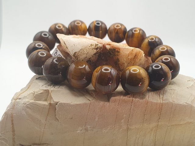 Bracelet Œil de Tigre 10mm