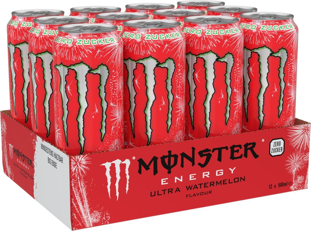 DPG Monster Energy Ultra Watermelon Ds. 0,5l (12 x 0,5 L)