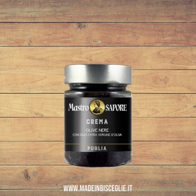 Crema di olive nere - 140gr - Mastro Sapore