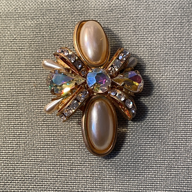 Vintage Brosche Aurelia Borealis 