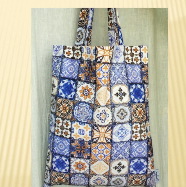 Saco azulejo português 