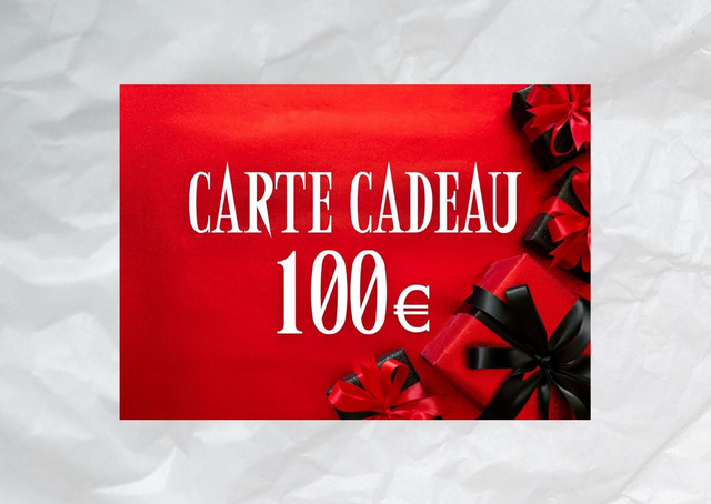 Carte cadeau Horreur 100€ - version physique
