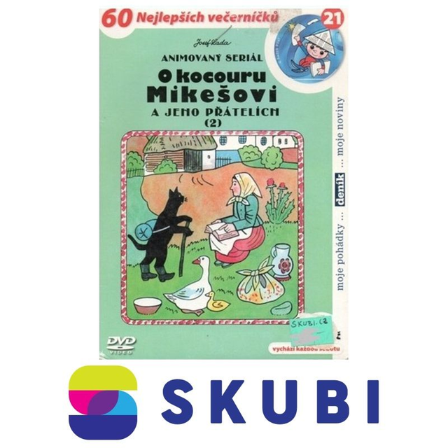 DVD Josef Lada - Animovaný seriál O kocouru Mikešovi a jeho přátelích 2