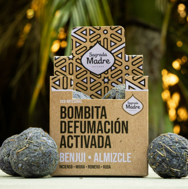Bombita Defumación Activada Benjuí y Almizcle X8 *540
