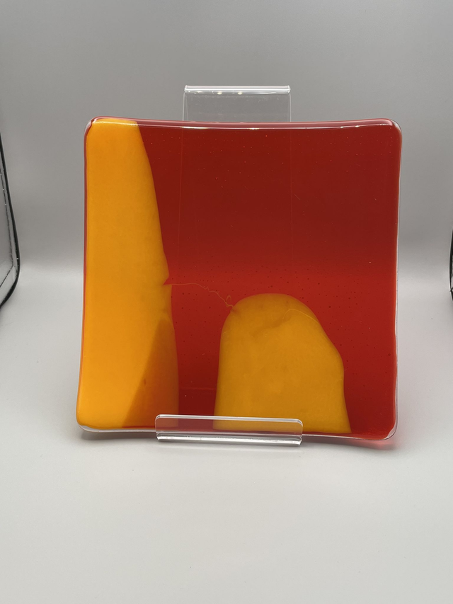 Pumpkin & Orange Square Dish