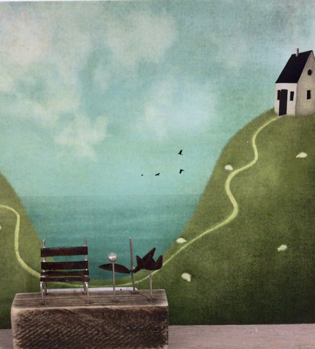 Garden Bench Sculpture