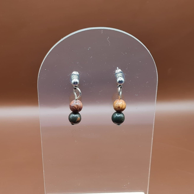 Puces Jaspe polychrome