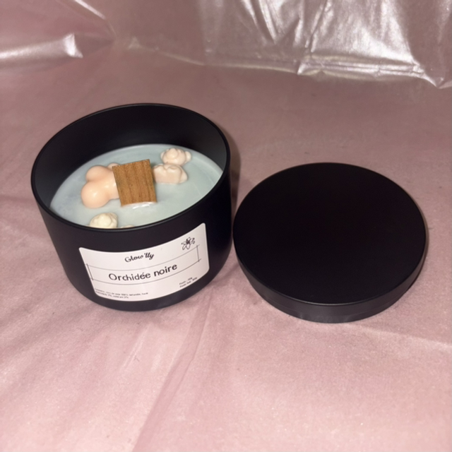 Bougie Parfumée Orchidée Noire 