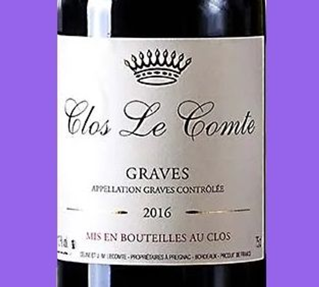 Domaine Clos Le Comte, 2021, Graves