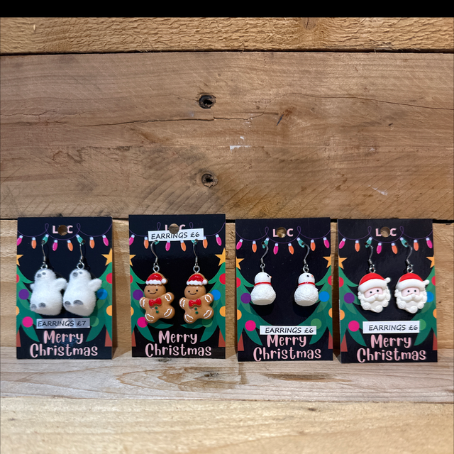 Christmas Dangle Earrings 