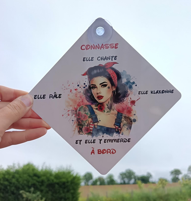 Plaque voiture 