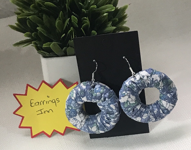 Mixed Dangling Fabric Earrings-MFE23