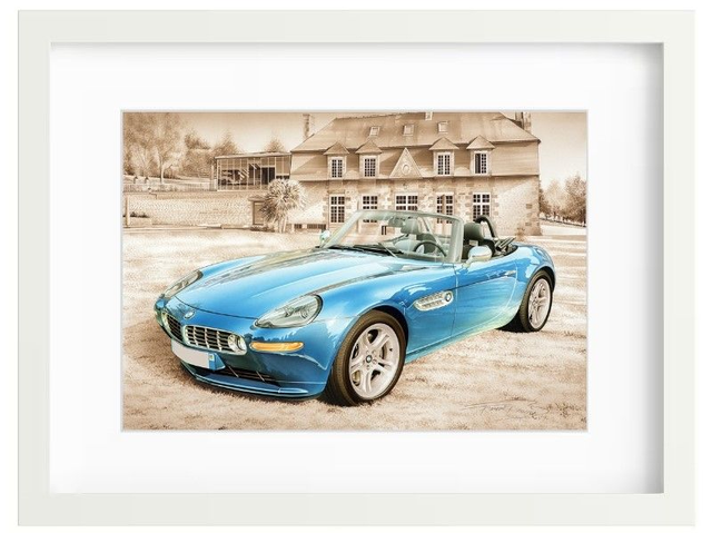 BMW Z8 - Framed Print