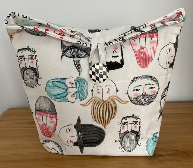 Button Gift Bag ( Beards)