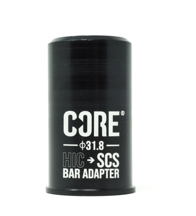 CORE Bar Adapter HIC to SCS (Oversized) ⌀ 31.8mm - Black