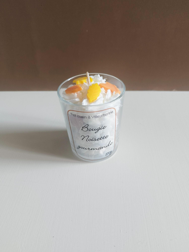 Bougie Noisette gourmande 170g