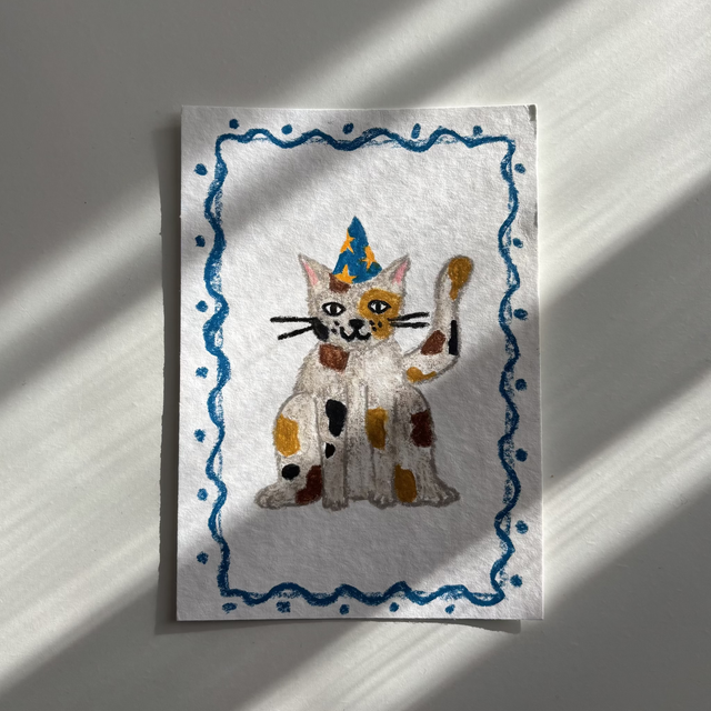 Original "Birthday Cat"