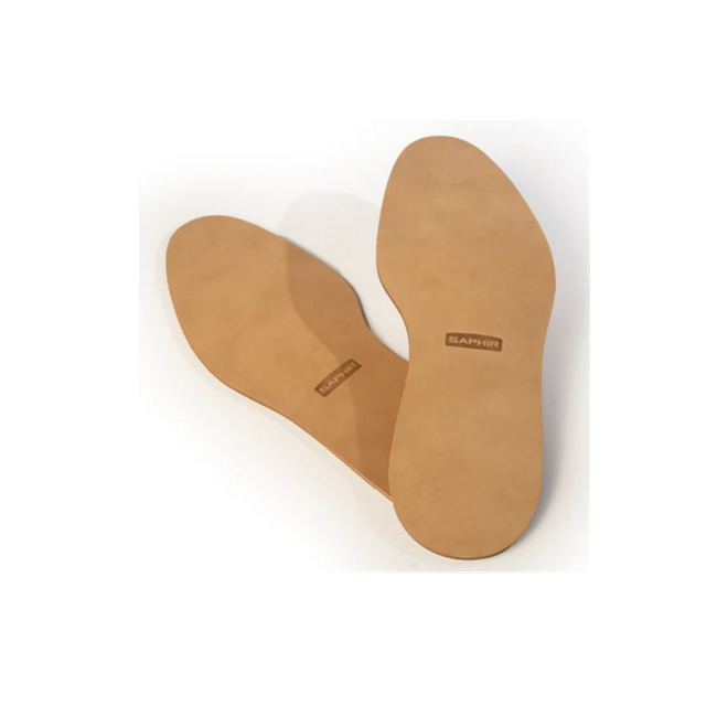 SAPHIR BEAUTE DU CUIR - ABINGTON BARK LEATHER SOLE THINKNESS 4.5/5.0mm  SIZE 44/46