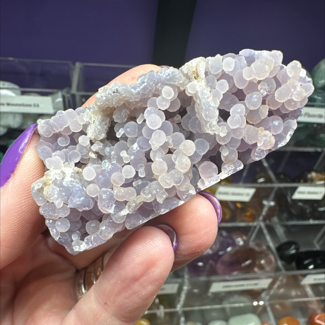 Grape Agate Obelisk 