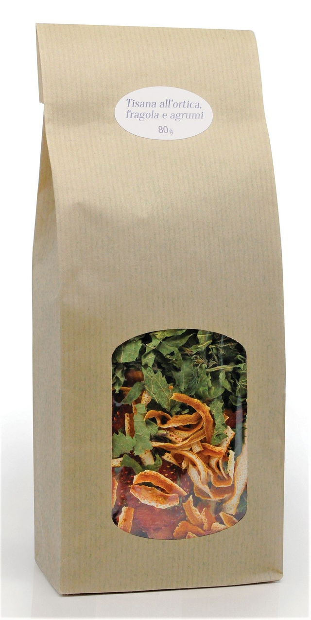 Tisana ortica, fragole e agrumi 80 g