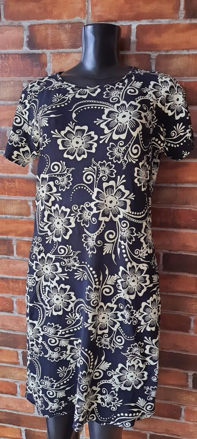 Vestido Estampado Florado, T/M