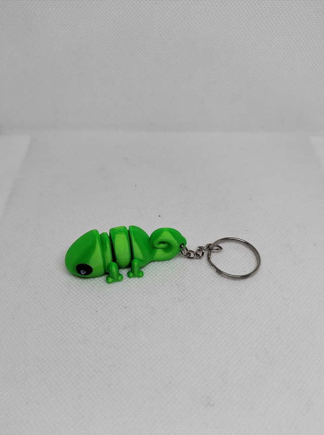 Porte clés caméleon