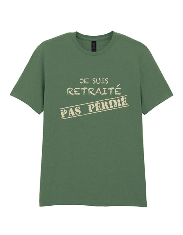 je suis retraité, pas périmé