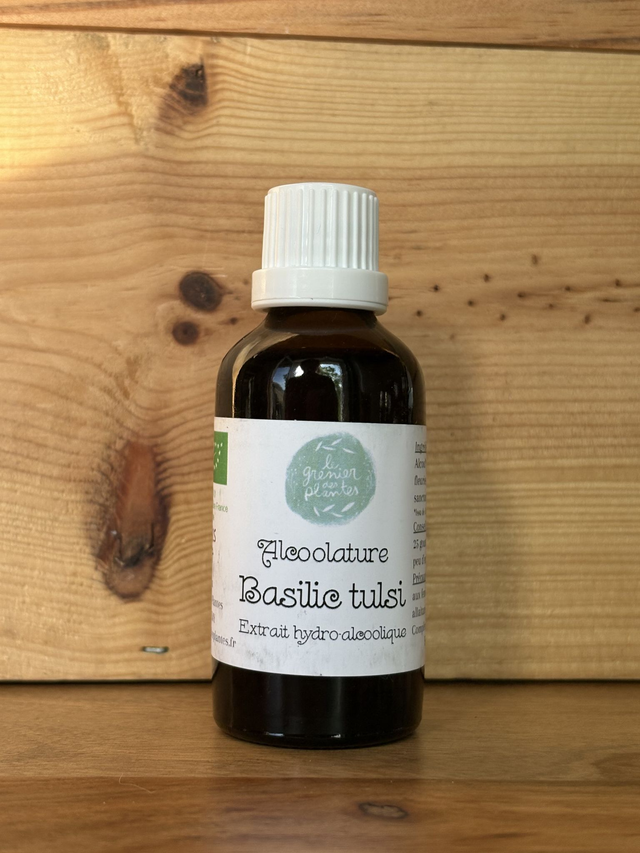 Alcoolature Basilic tulsi (sacré)
